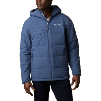 Columbia Alpine Tunnel 650 TurboDown Hooded, Chamarras Azules Oscuro Para Hombre | 829046-UBO